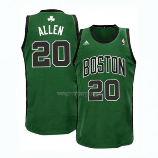 Camisetas Boston Celtics Ray Allen NO 20 Verde1