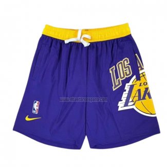 Pantalone Los Angeles Lakers Big Logo Just Don Violeta