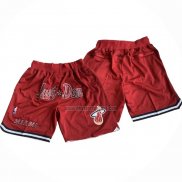 Pantalone Miami Heat Just Don Rojo2