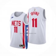 Camiseta Brooklyn Nets Kyrie Irving NO 11 Statement 2022-23 Blanco