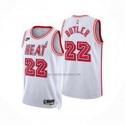 Camiseta Miami Heat Jimmy Butler NO 22 Classic 2022-23 Blanco