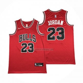 Camiseta Chicago Bulls Michael Jordan NO 23 Retro Rojo