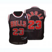 Camiseta Nino Chicago Bulls Michael Jordan NO 23 Negro