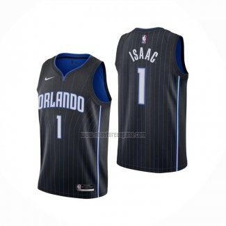 Camiseta Orlando Magic Jonathan Isaac NO 1 Icon 2020-21 Negro