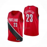 Camiseta Portland Trail Blazers Robert Covington NO 23 Statement Rojo