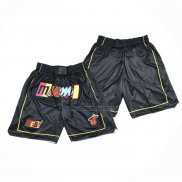 Pantalone Miami Heat Ciudad Just Don 2021-22 Negro