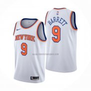 Camiseta New York Knicks RJ Barrett NO 9 Association Blanco