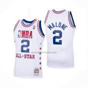 Camiseta All Star 1985 Moses Malone NO 2 Blanco