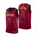 Camiseta Cleveland Cavaliers Collin Sexton NO 2 Icon Rojo