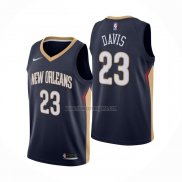 Camiseta New Orleans Pelicans Anthony Davis NO 23 Icon Azul