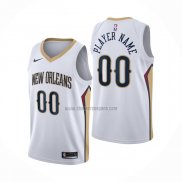 Camiseta New Orleans Pelicans Personalizada Association 2020-21 Blanco