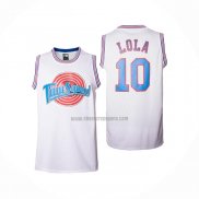 Camiseta Tune Squad Lola Bunny NO 10 Blanco