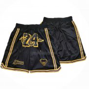 Pantalone Los Angeles Lakers Kobe Bryant 24 Mamba Negro