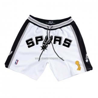 Pantalone San Antonio Spurs Just Don Blanco